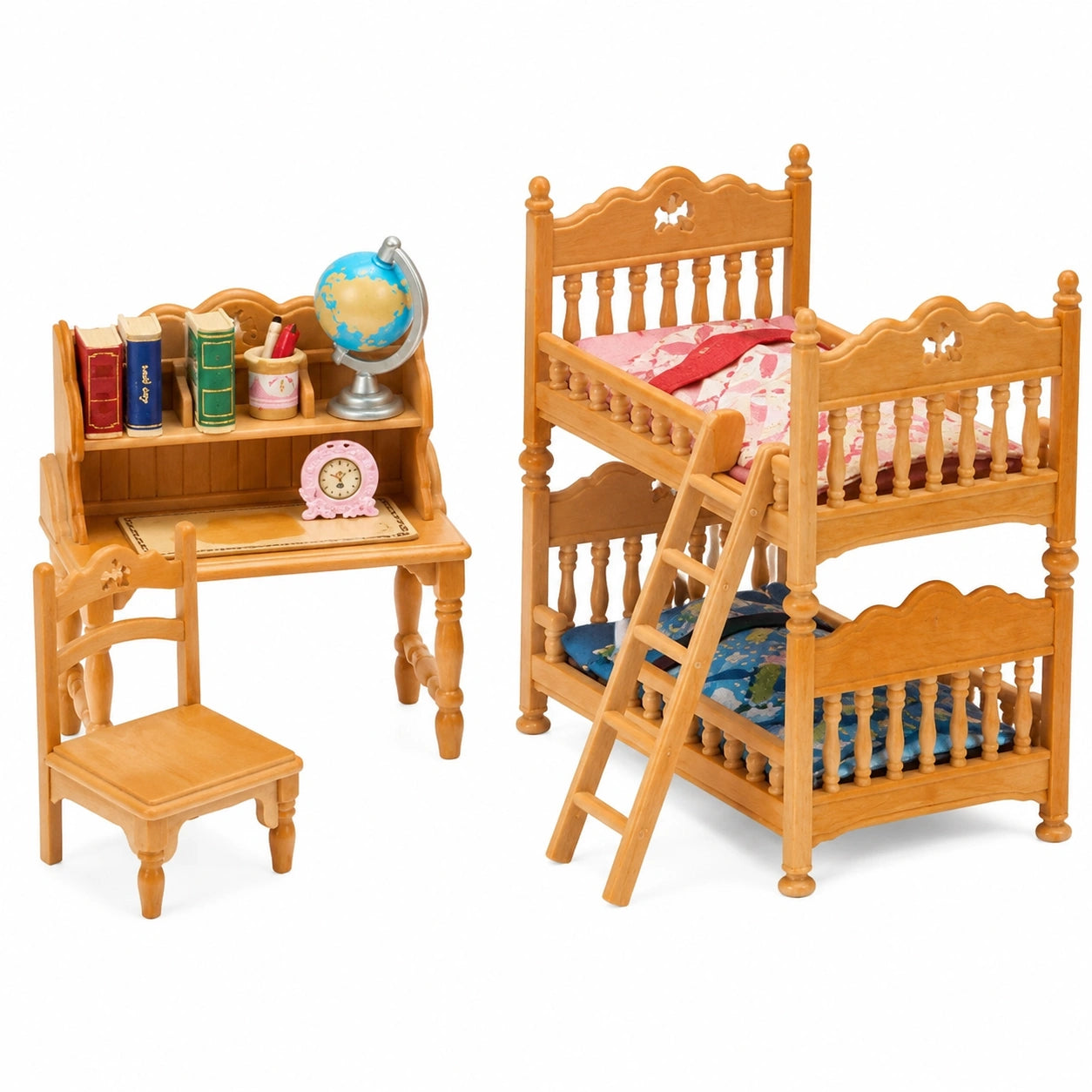 Sylvanian Families Kinderzimmer-Set mit Etagenbett - Puppenhausmöbel für Landhaus - westrena