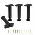 Höhenverstellbare Stützbeine 15-25 cm, 4er Set für Bett, Sofa und Möbel - westrena