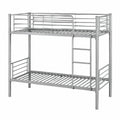 BB Sport Metall Hochbett, 90x200 cm, teilbar in Einzelbetten - westrena